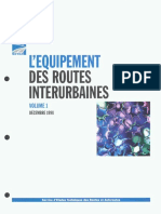 l'Équipement Des Routes Interurbaines Volume1