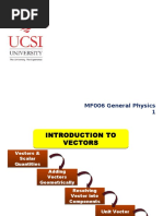 MF006 Lecture 2 - Introduction To Vectors