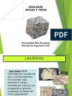 Tipos de Rocas Geo
