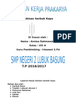 Lukisan Serbuk Kayu