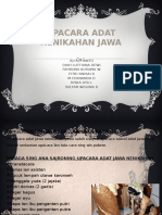 Upacara Adat Nenikahan Jawa