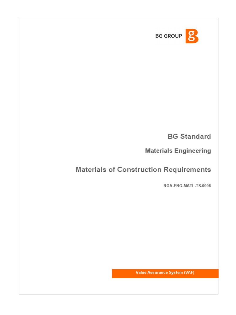 BGAEnGMATLTS0008 Materials of Construction Requirements Rev 01