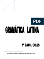 Resumen de La Gramática Latina