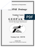 Geopak Drainage V8i PDF