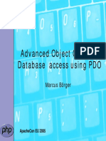 Apachecon Advanced Oo Database Access Using Pdo PDF
