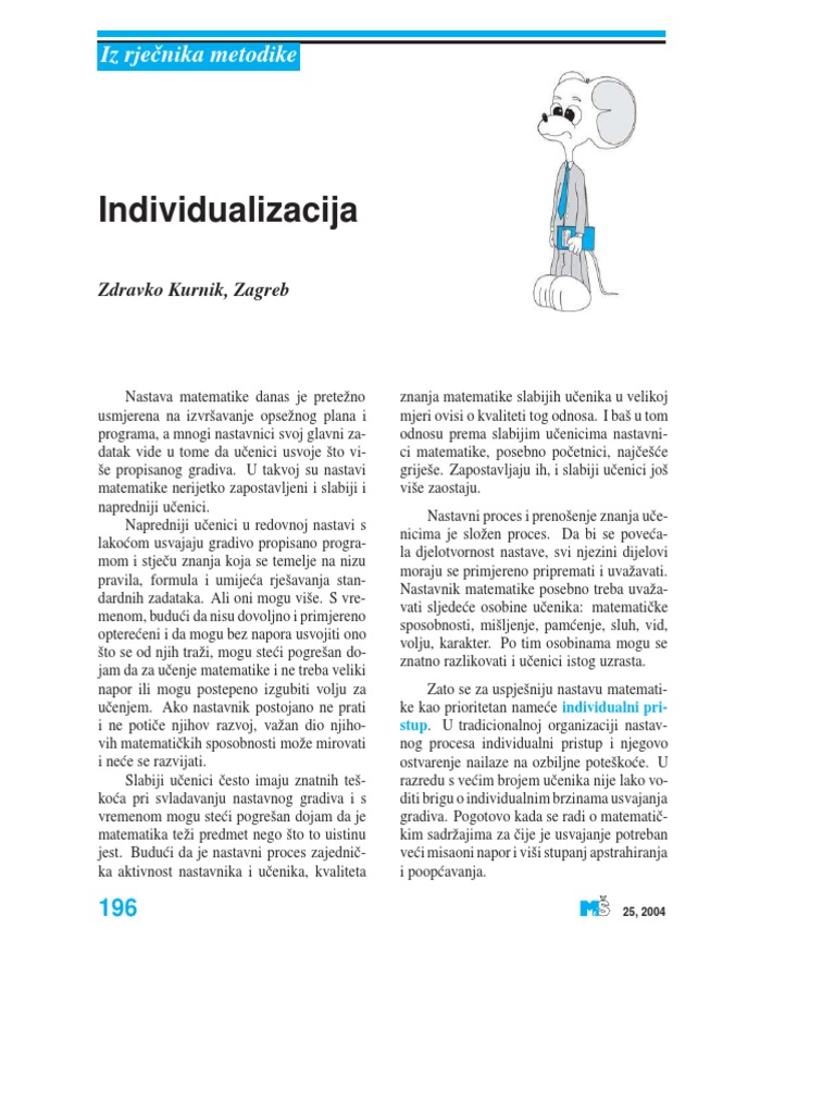Individualizacija PDF | PDF