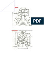 20 2D Drawings for Practicing on AutoCAD