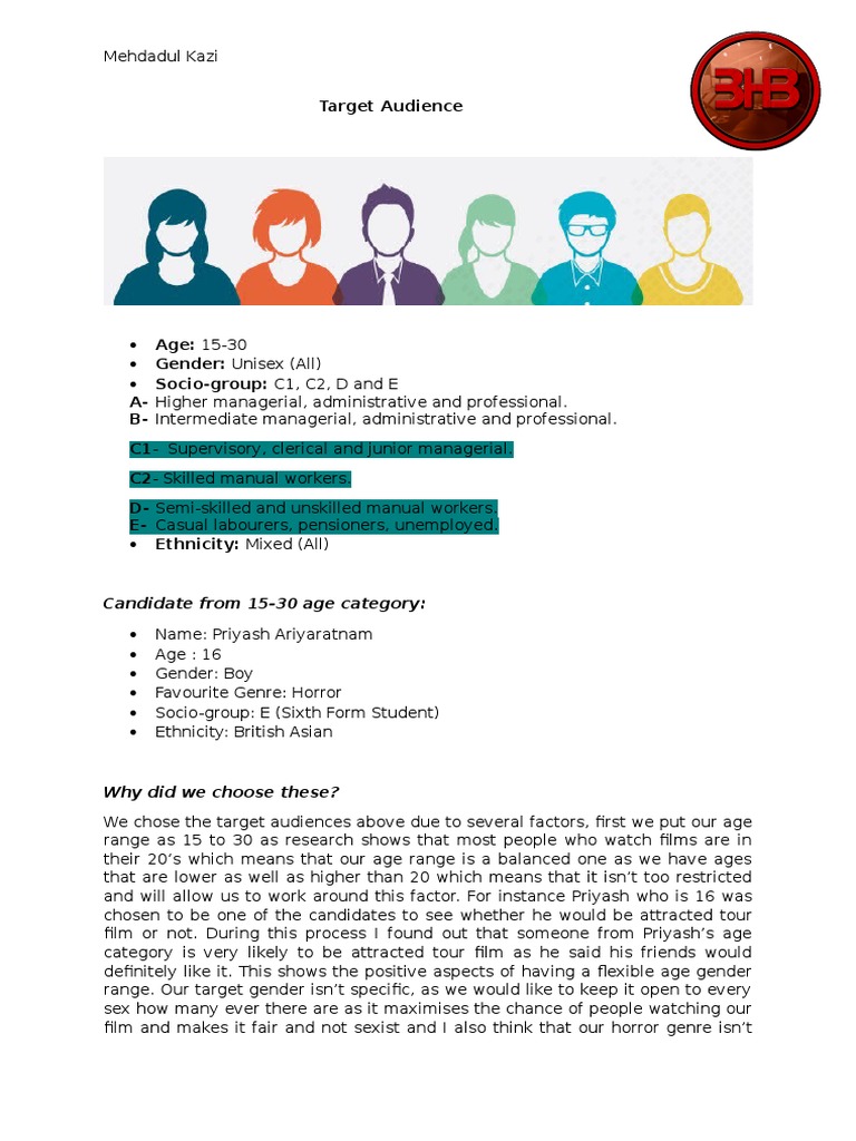 Target Audience | PDF | Social Science