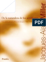 De La Naturaleza de Los Semblantes (Jacques-Alain Miller)