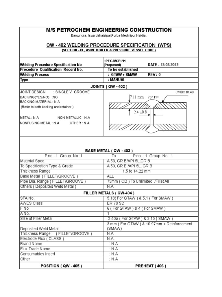 WPS 6G CS Pipe Correct PDF Joining Gases