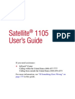 Manual Note Satellite 1105