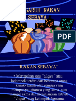 Pengaruh Rakan Sebaya 