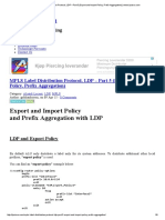 MPLS Label Distribution Protocol, LDP – Part 5 (Export and Import Policy, Prefix Aggregation) _ Www.ipcisco
