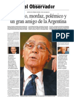 Saramago - La Cobertura de Diario Perfil