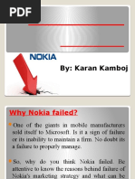 failure of nokia