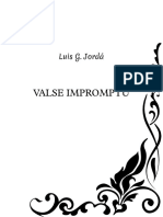 Valse Impromptu - Luis G. Jordá - Partitura Completa