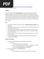 Download Primary Health Care Definition Goal Objectives by marvinbreyes SN33993214 doc pdf
