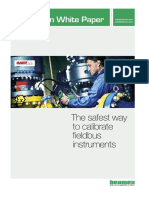 Beamex White Paper - The Safest Way To Calibrate Fieldbus Instruments