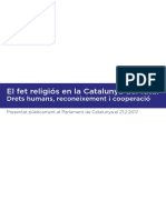 El Fet Religiós en La Catalunya Del Futur