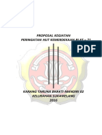 Proposal Kegiatan Agustusan 2016 Sponsor