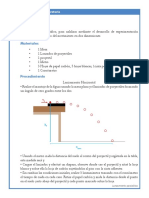 Laboratorio Lanzamiento Parabolico