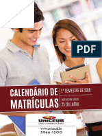 Web Calendário 2 Semestre 2016