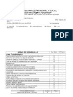 Formato Informe Personal Individual