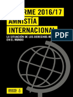 Informe Anual 2016/17 - Amnistía Internacional