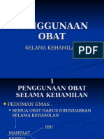 Penggunaan Obat Kehamilan