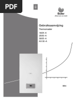 Gebruikshandleiding Thermomaster 18 25 A e Be 30 35 A e Be As 30 A e 861512