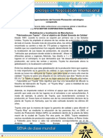 Evidencia 4 Diligenciamiento Del Formato Planeacion Estrategica Comparada