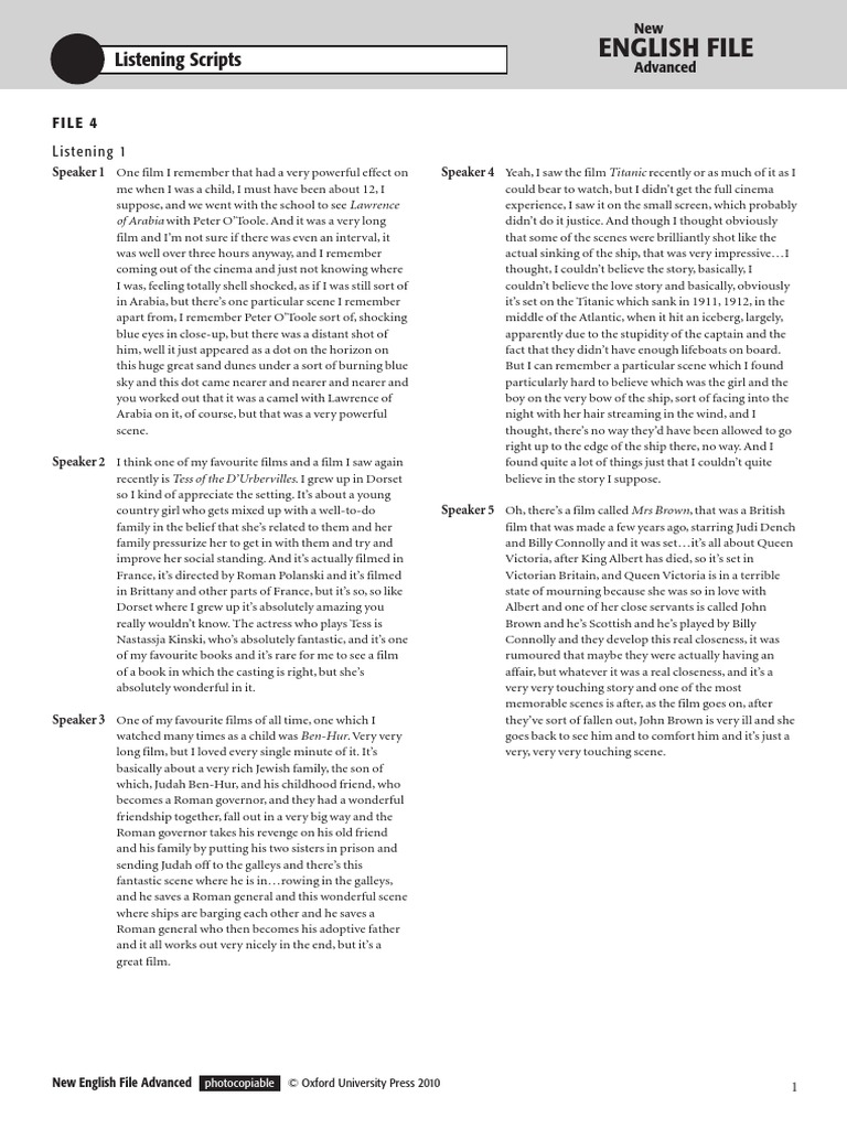 Nef Adv Listening Scripts File04 PDF | PDF | Substance Dependence | Society