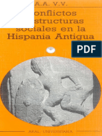 (Varios) Conflictos y Estructuras Sociales en La Hispania Antigua