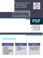 Seminario Astenia