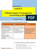 Lesson 2 HND in Business Unit 5 Management Accounting