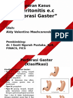 Laporan Kasus Perforasi Gaster