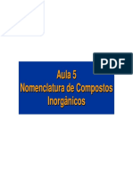 Ral P1 Aula d1 Nomen. Inorganicos