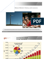 Wind Power Mature Market History and Lessons by A. Wasielke