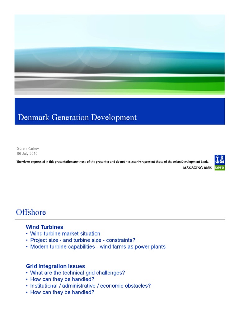 6.2. Session - Turbine and Grid Technology | PDF | Offshore Wind Power ...