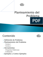 Planteamiento Del Problema