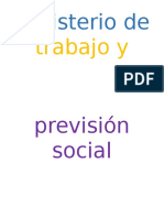 Ministerio de Trabajo y Previsión Social