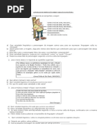 Atividade de Português Sobre Variação Linguística