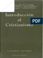 González de Cardedal, O. y otros. Introducción al cristianismo.pdf