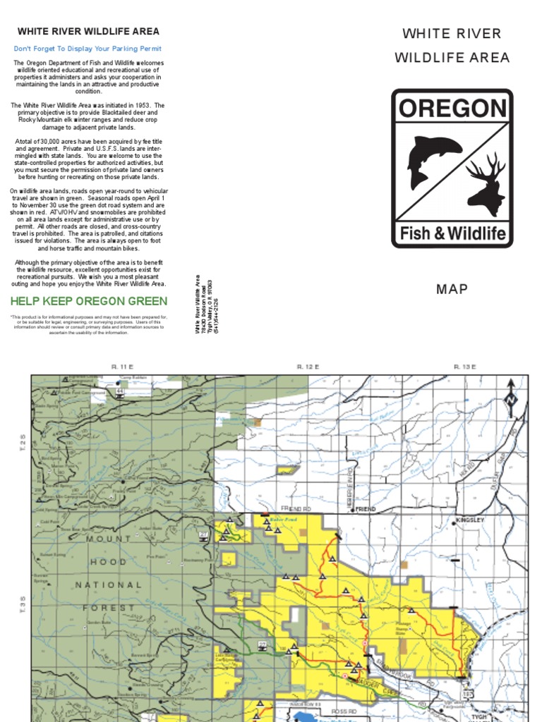 White River Wildlife Area PDF Wildlife Nature