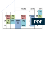 Part A Timetable - Draft 2017 Sheet1