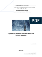 Evaluación y Formulación de Proyectos