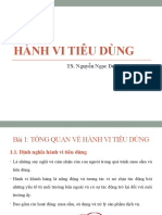 Hành Vi Tiêu Dùng