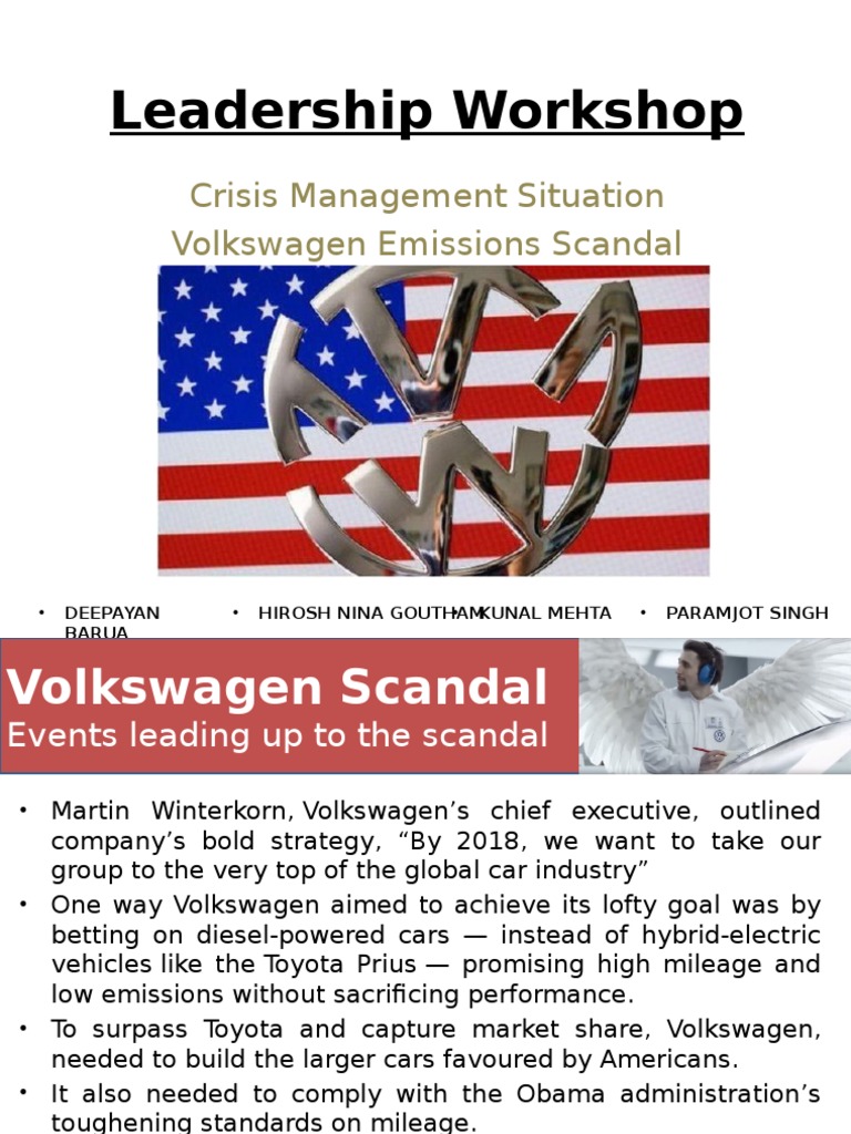 Volkswagen Emissions Scandal Analysis | PDF | Volkswagen | Automobiles