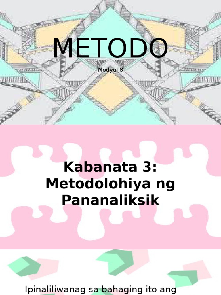 Metodo | PDF