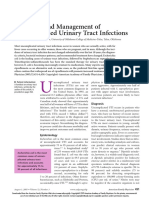 Management Urinary Infection